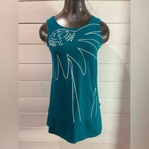 🩵 MESSAGE FACTORY – Tunic Dress – Size S